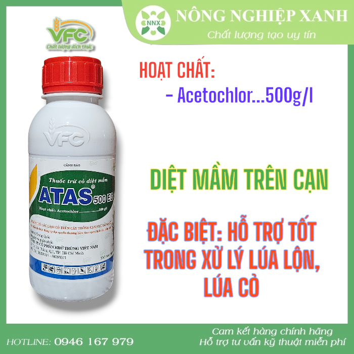 Thuốc Trừ Cỏ ATAS 500EC